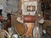 Smaller antique barrels