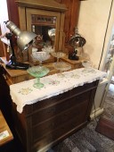 early 1900 , CHEST of DRAWERS with MIRROR , pine early 1900 , CHEST of DRAWERS with MIRROR , pine