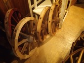 Handmade wooden wheels